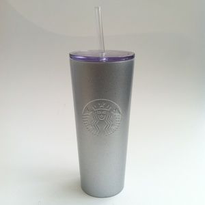 Starbucks Silver Stainless Steel Cold Tumbler 16oz